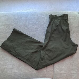 Athleta Trekkie High Rise Parachute Pant Aspen Olive